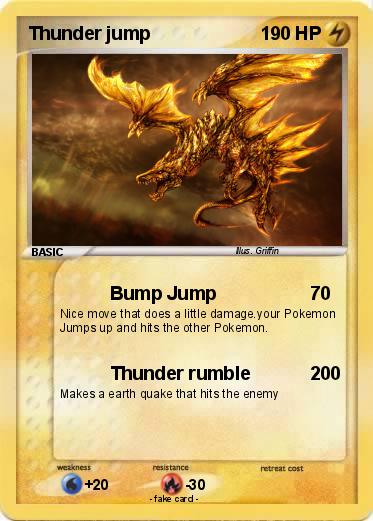 Pokemon Thunder jump