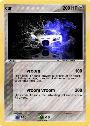 Pokemon car