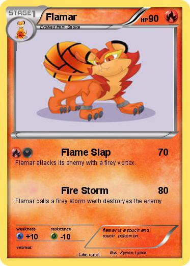 Pokemon Flamar