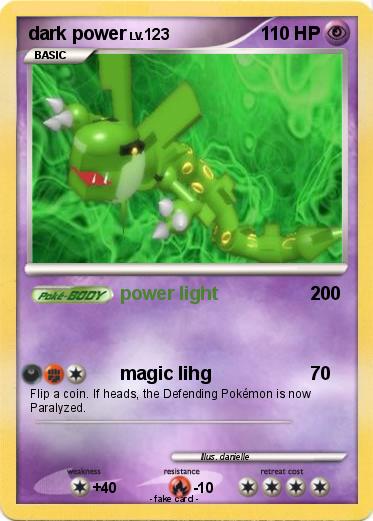 Pokemon dark power
