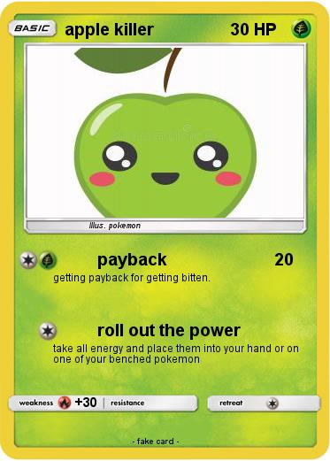 Pokemon apple killer