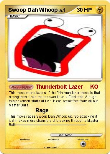 Pokemon Swoop Dah Whoop