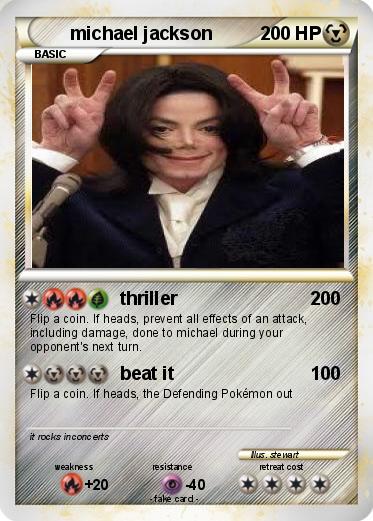 Pokemon michael jackson