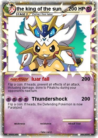Pokemon the king of the sun