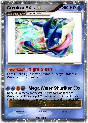 Pokemon Greninja EX