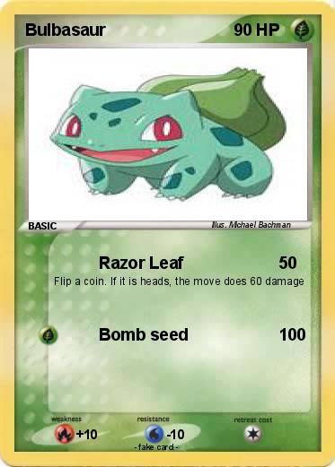 Pokemon Bulbasaur