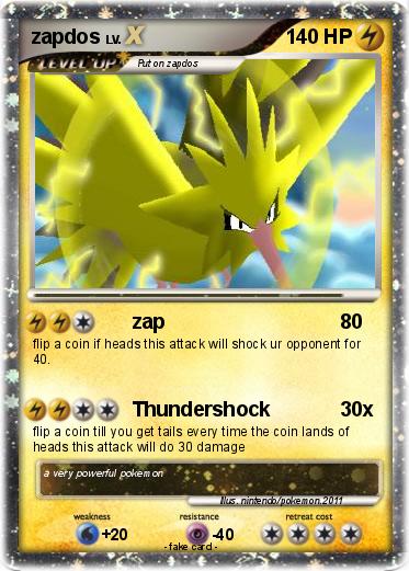 Pokemon zapdos