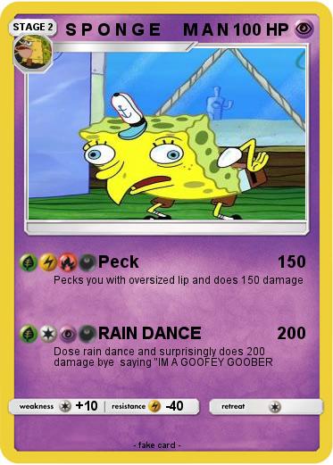Pokemon S P O N G E     M A N