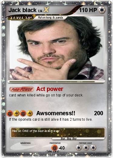 Pokemon Jack black