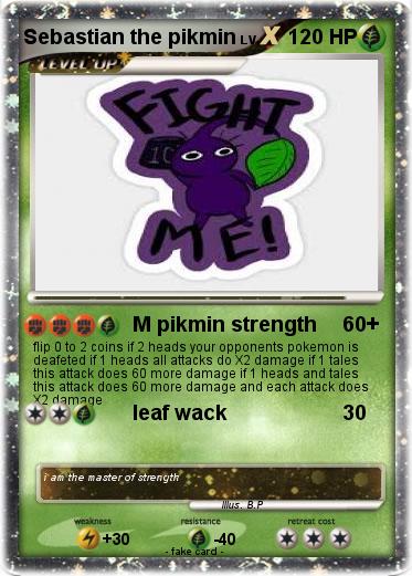 Pokemon Sebastian the pikmin