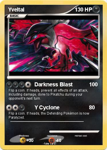Pokemon Yveltal