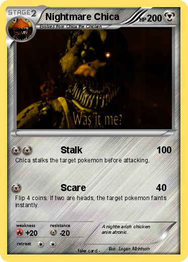 Pokemon Nightmare Chica