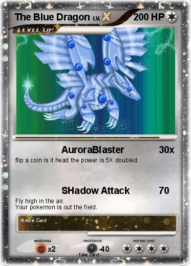 Pokemon The Blue Dragon