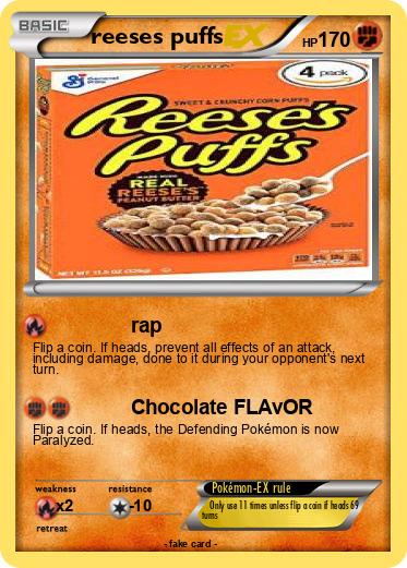Pokemon reeses puffs