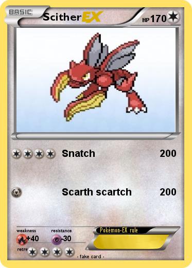 Pokemon Scither