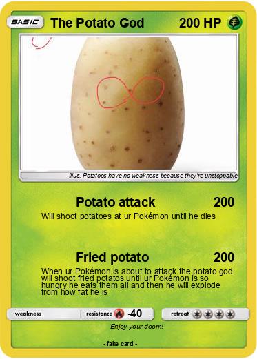 Pokemon The Potato God