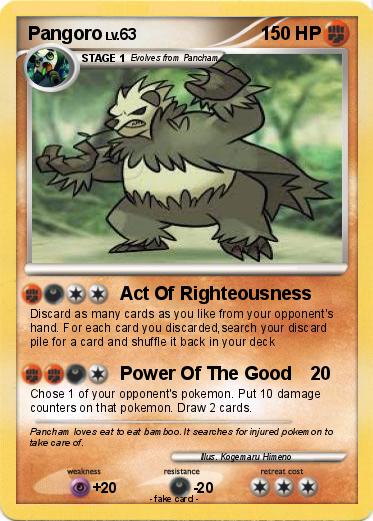 Pokemon Pangoro