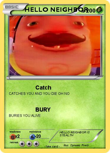 Pokemon HELLO NEIGHBOR