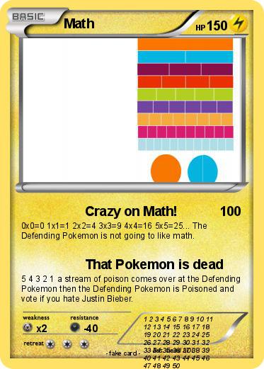 Pokemon Math