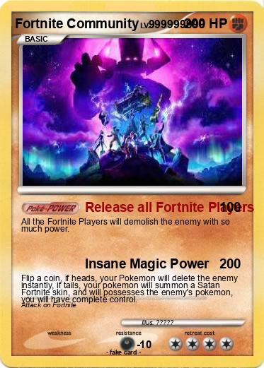 Pokemon Fortnite Community