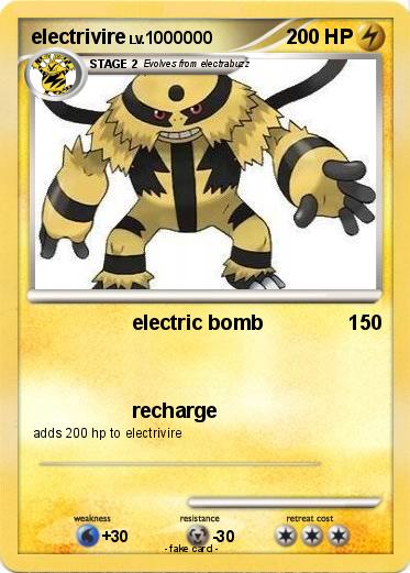 Pokemon electrivire
