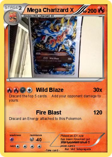 Pokemon Mega Charizard X