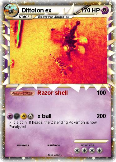 Pokemon Dittoton ex