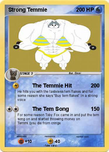 Pokemon Strong Temmie