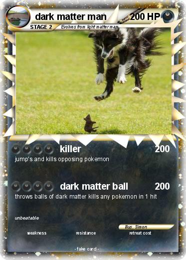 Pokemon dark matter man