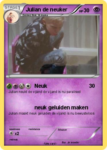 Pokemon Julian de neuker