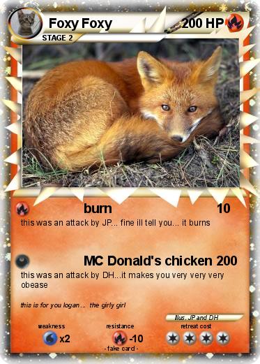 Pokemon Foxy Foxy