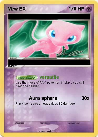 Pokemon Mew EX