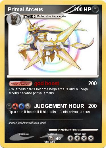 Pokemon Primal Arceus