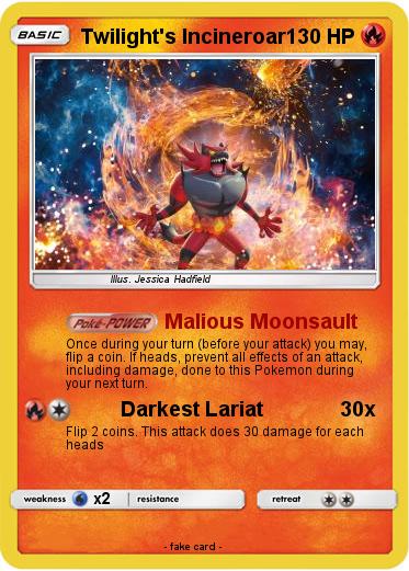 Pokemon Twilight's Incineroar