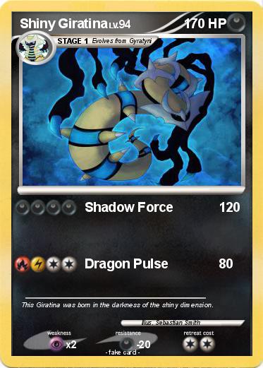 Pokemon Shiny Giratina