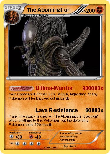 Pokemon The Abomination