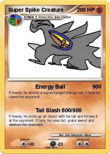 Pokemon Super Spike Creature