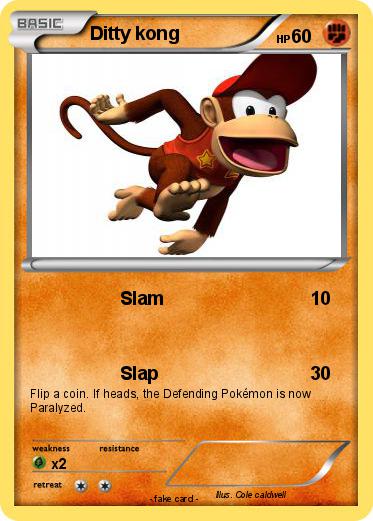 Pokemon Ditty kong