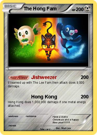 Pokemon The Hong Fam