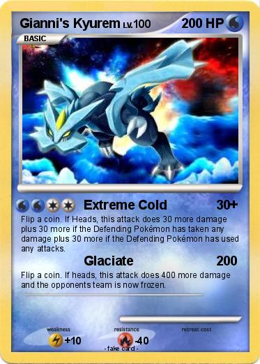 Pokemon Gianni's Kyurem