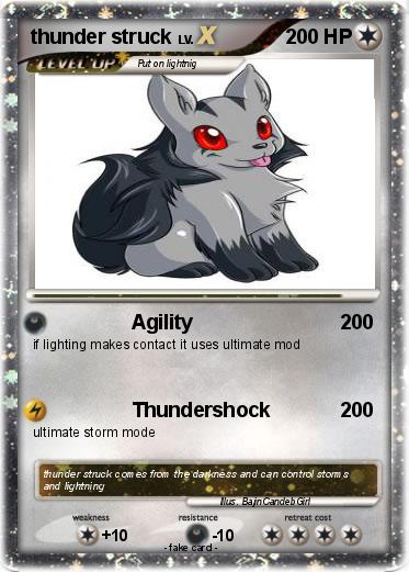 Pokemon thunder struck