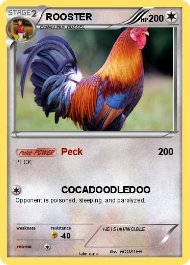 Pokemon ROOSTER