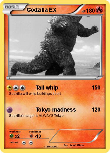 Pokemon Godzilla EX