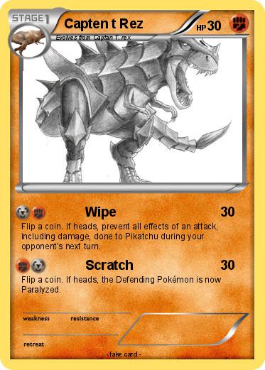 Pokemon Capten t Rez