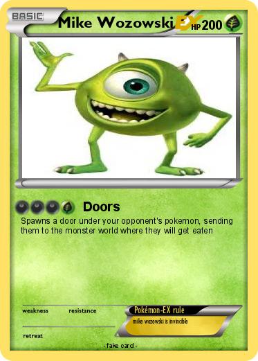 Pokemon Mike Wozowski