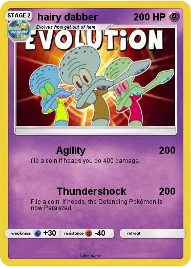 Pokemon hairy dabber