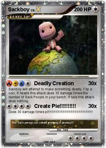 Pokemon Sackboy