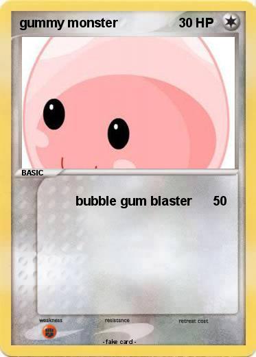 Pokemon gummy monster