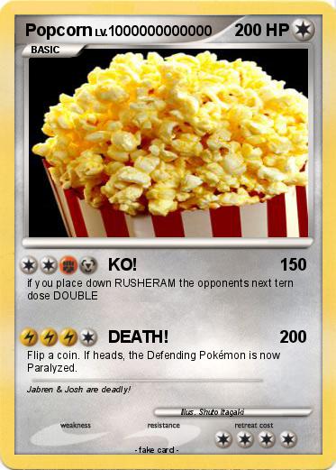 Pokemon Popcorn
