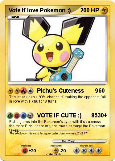 Pokemon Vote if love Pokemon :)
